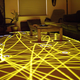 Illustration for article titled Geometric Light Paintings Drawn by Roombas